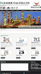 Mobile Screenshot of leadervalves.com